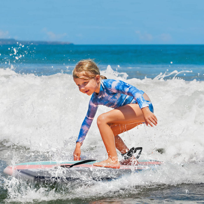 Costway 37\" Body Board Leger Avec Eps Core Xpe Deck Hdpe Bottom Crescent Tail Multi-couleur