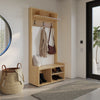 Porto Entryway Hall Tree Coat Rack | Vestiaire d’entree Porto