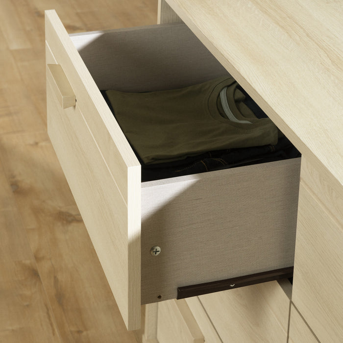 Noah Commode 6 tiroirs Chêne blanchi, de Meubles South Shore