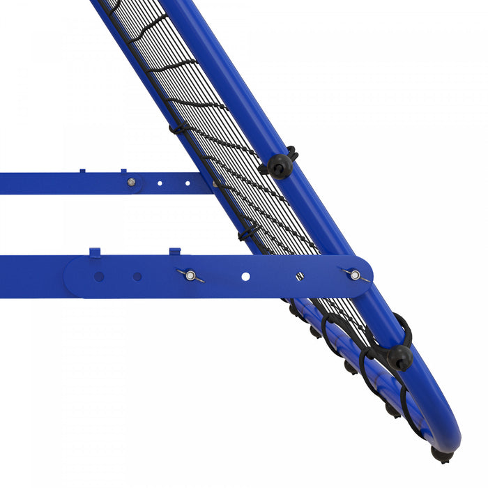 Soozier Filet Rebondisseur pour Volleyball et Football, Reglable, Bleu