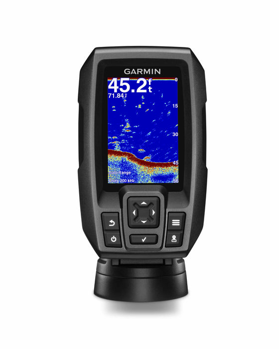 Garmin Striker 4 Portable Bundle - 3.5\" Chirp Fishfinder Avec Gps, Adapte Au Kayak, Cartographie A Haute Sensibilite