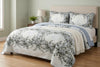 Ensemble de Courtepointe Reversible 3 Pieces Tres Grand Lit 