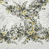 Forever Yellow 3-Piece Reversible Floral Quilt Set King Size | Ensemble de Courtepointe Reversible 3 Pieces Tres Grand Lit