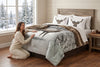 3-Piece King Size Deer Comforter Set | Ensemble de Douillette Chevreuil 3 Morceaux pour Tres Grand Lit (King)
