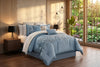 Enya 7-Piece Queen Comforter Set | Ensemble de Douillette Enya 7 Morceaux pour Grand Lit (Queen)