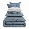Enya 7-Piece Queen Comforter Set | Ensemble de Douillette Enya 7 Morceaux pour Grand Lit (Queen)