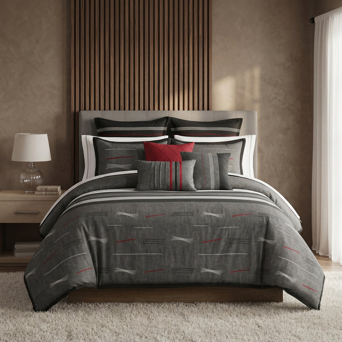 Ensemble Douillette Zumi 7 Morceaux pour Grand Lit (Queen)