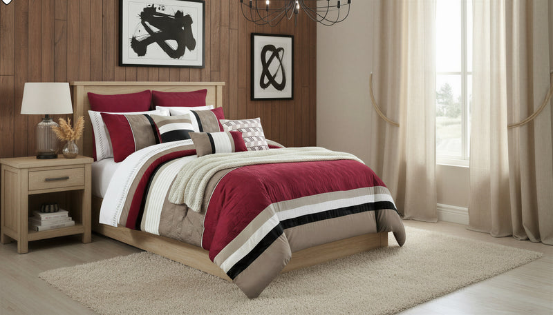 Ensemble Douillette Madison 7 Morceaux pour Grand Lit