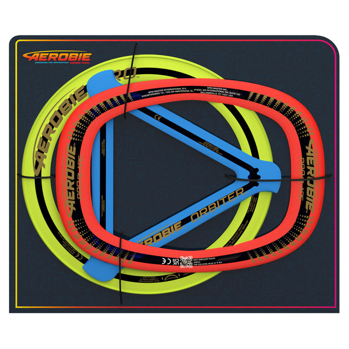 Ensemble de 3 disques volants Aerobie