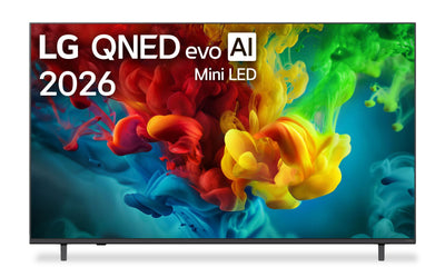 LG 65" QNED82 Mini-LED 4K Smart webOS TV (65QNED82BUA.ACC) – 2026 Model | Téléviseur intelligent Mini DEL LG QNED82 4K de 65 po avec webOS (65QNED82BUA.ACC) - modèle 2026