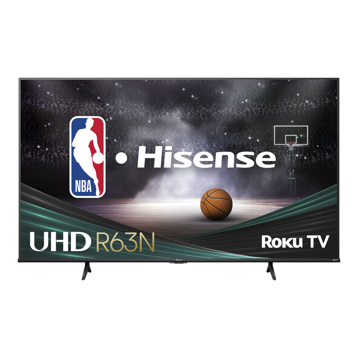 Téléviseur intelligent Hisense R63N 4K de 65 po avec HDR et Roku TV (65R63N) - modèle 2025