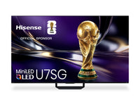  Téléviseur QLED Hisense U7SG UHD 4K de 65 po avec Mini DEL, IA et (écran) antireflet (65U7SG) - modèle 2026