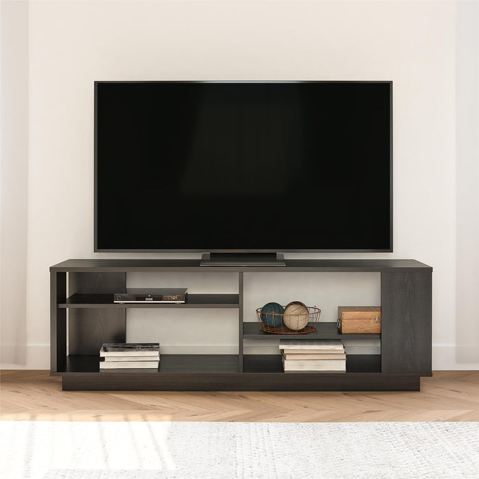 Meuble pour téléviseur contemporain Knowle d’Ameriwood Home pour téléviseurs jusqu’à 60 po - chêne noir