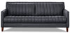 Sofa Archer en cuir - bleu