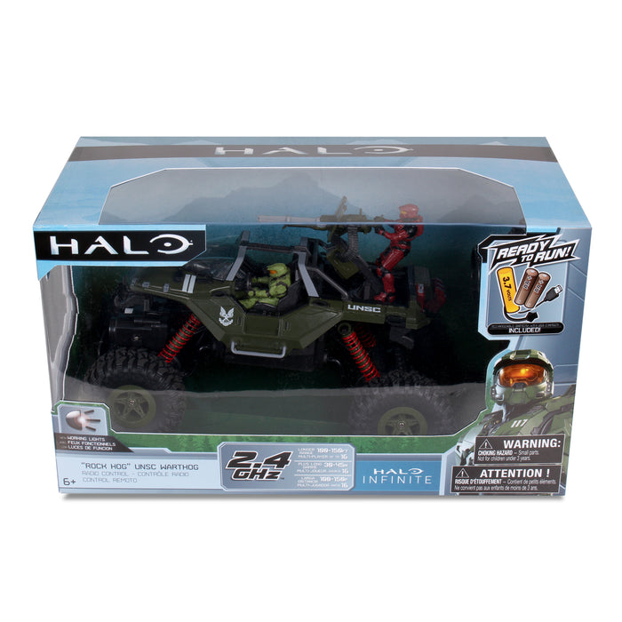 Véhicule télécommandé Rock Hog UNSC Warthog Rock Crawler de NKOK