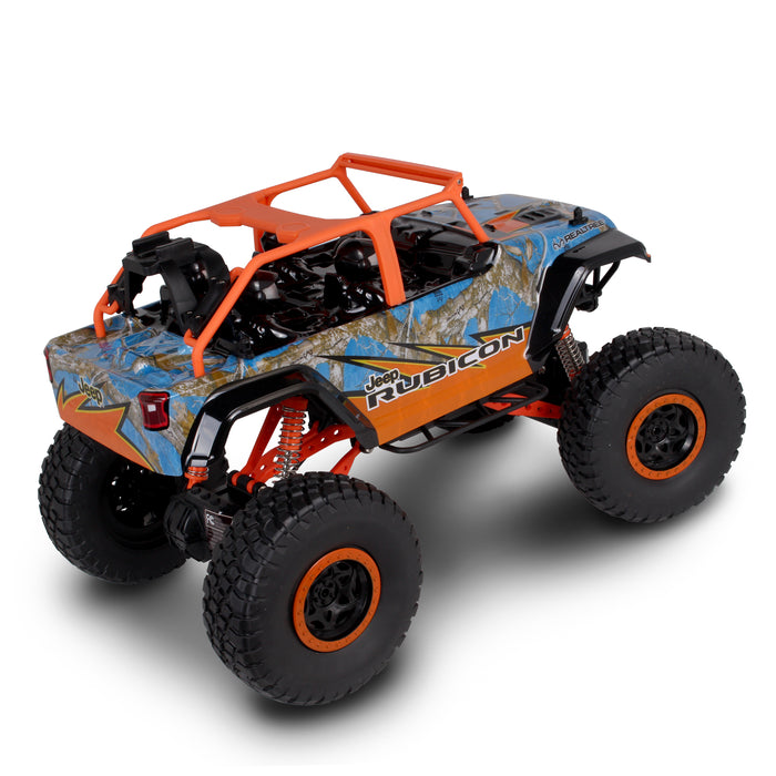 Véhicule 4x4 télécommandé Jeep Wrangler Unlimited Realtree de NKOK 1:10
