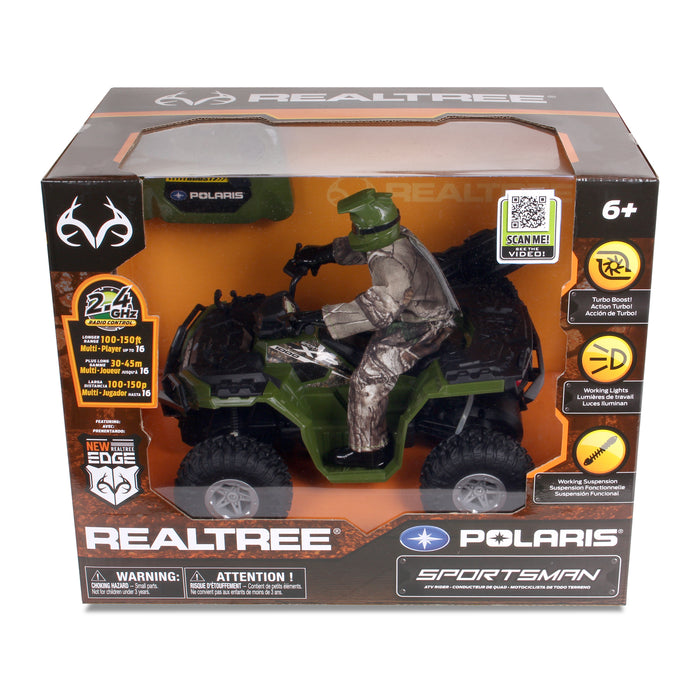Véhicule télécommandé Rt Polaris Sportsman XP 1000 de NKOK vert 1:08