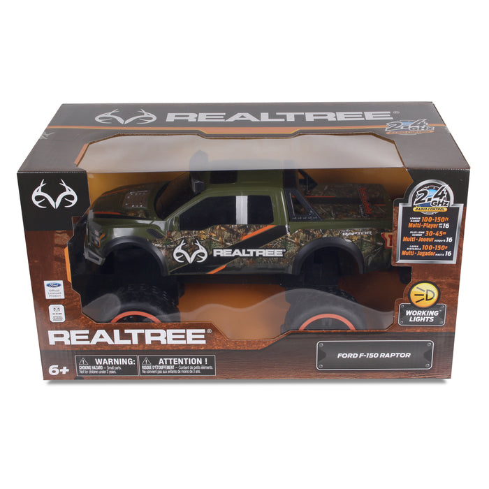 Véhicule télécommandé Ford F-150 Raptor Realtree de NKOK vert