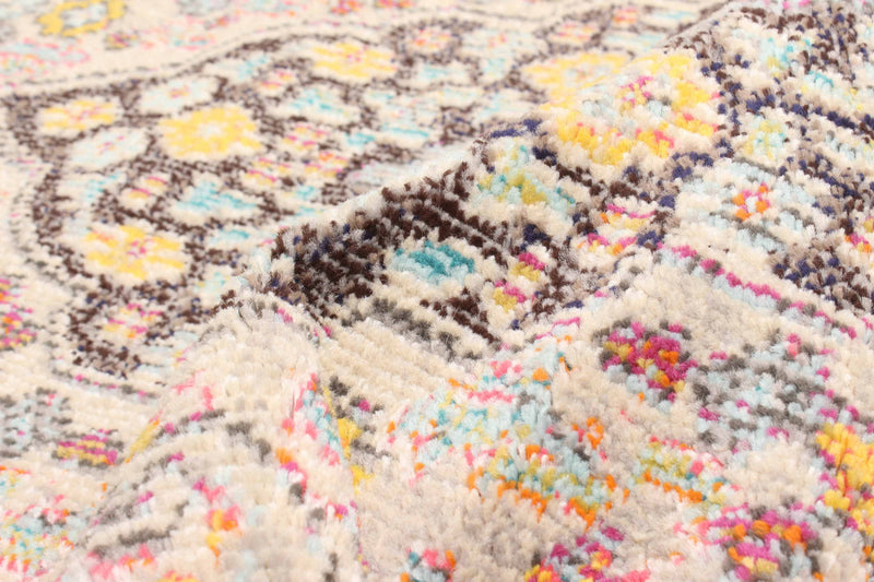 Tapis Traditionnel Lea 8'0\" x 10'0\" en Ivoire