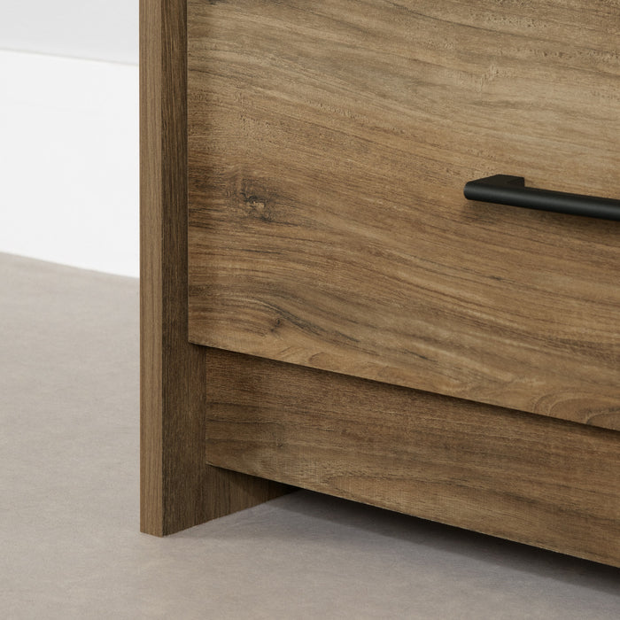  Commode verticale Londen à 5 tiroirs - manguier naturel