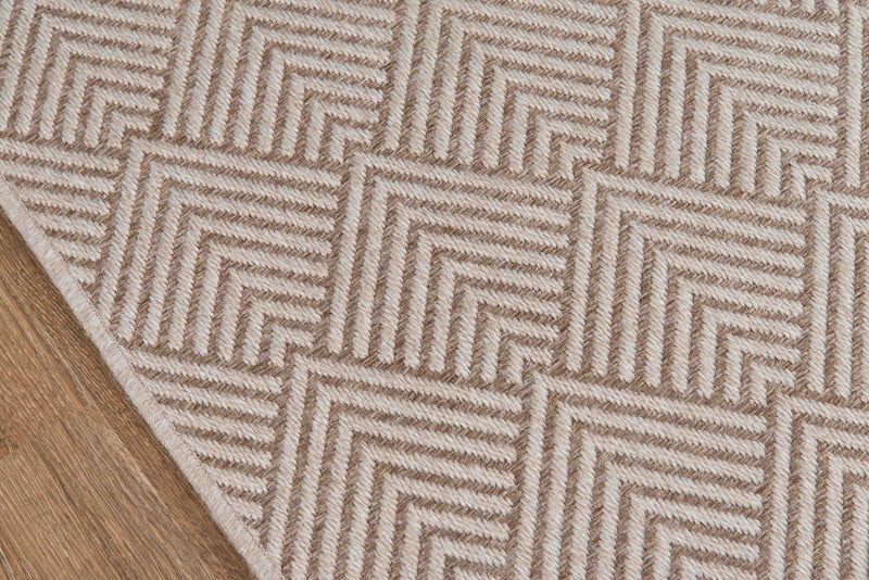 Tapis Contemporain Laura 6'7\" x 9'6\" en Ivoire