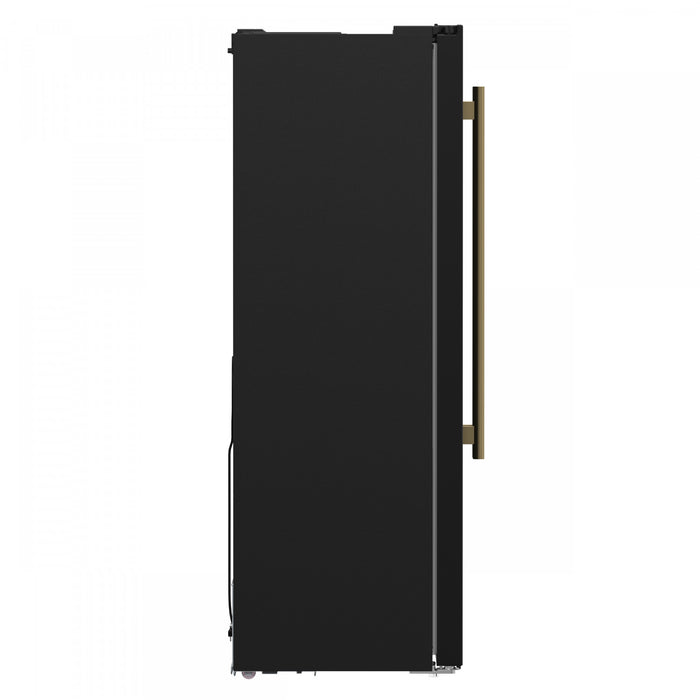 Refrigerateur cote a cote Salerno en noire de 33 po, 15,6 pi³ - FFRBI1805-33BLK