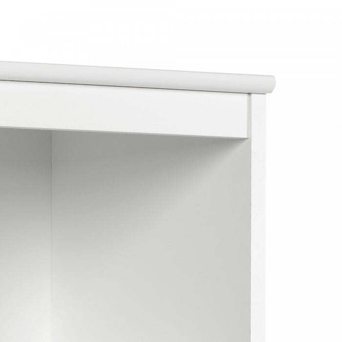 Meuble étroit pour organiser l’entrée - blanc