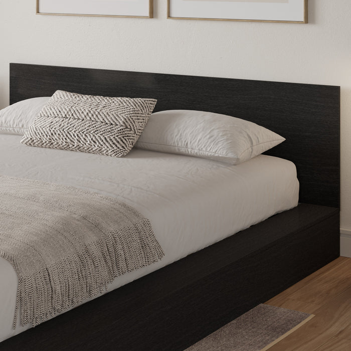 Kanso Lit a Plateforme Basse avec Tete de Lit
