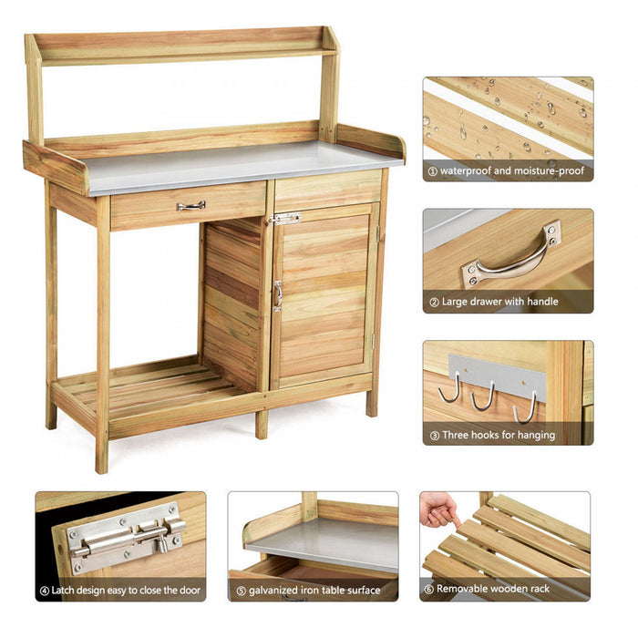 Banc D’empotage En Bois