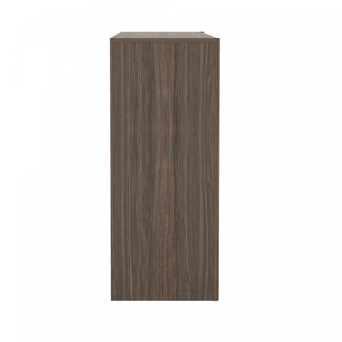 Console moderne Linda en noyer brun
