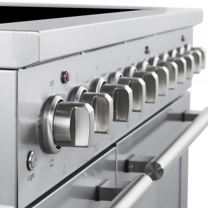 Cuisiniere electrique Paolo 48 pouces, acier inoxydable, 6,7 pi³ - FFSEL6011-48