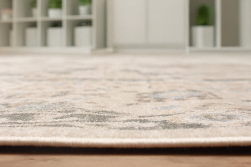 Carpette longue Gloria ivoire - 2 pi 8 po x 8 pi 2 po  