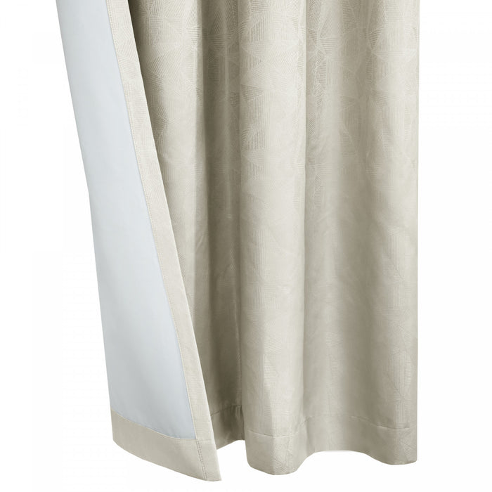 Panneau de rideau coupe-lumière à œillets Ethan blanc de Thermaplus - 52 x 95