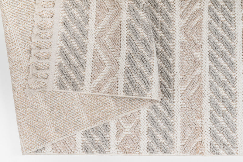 Tapis Beige D’interieur/Exterieur Athena - 5.3 X 7.6 