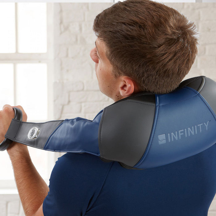 Appareil de massage shiatsu rechargeable sans fil Infinity pour le corps et le cou
