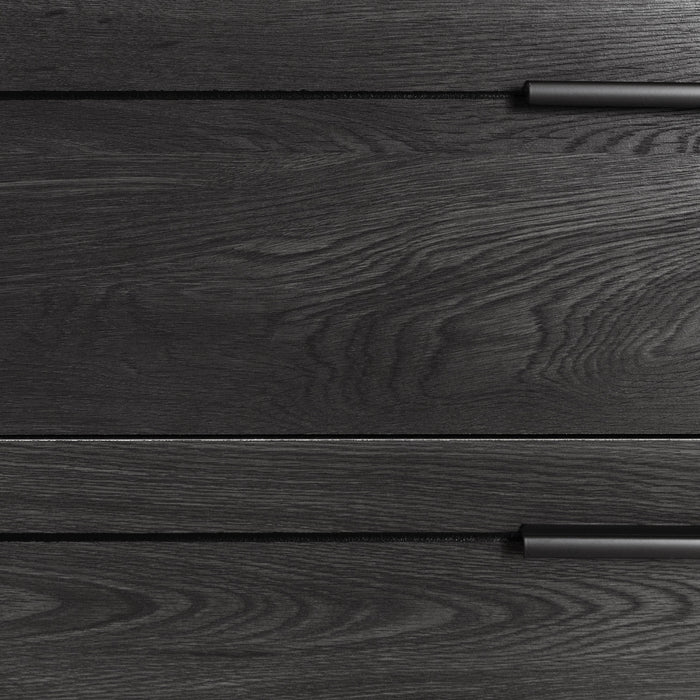 Fynn Table de chevet 2 tiroirs Chêne gris, de Meubles South Shore