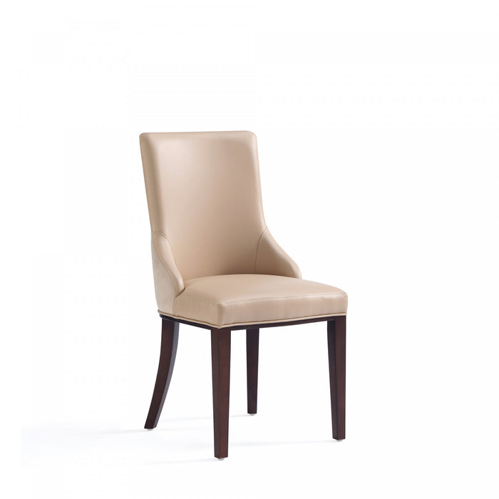 Ensemble moderne de 6 chaises de salle a manger Shubert en beige