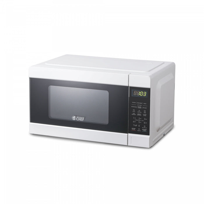Four a micro-ondes de comptoir Commercial Chef serie CHM, 0,9 pi³, CHM990W, blanc