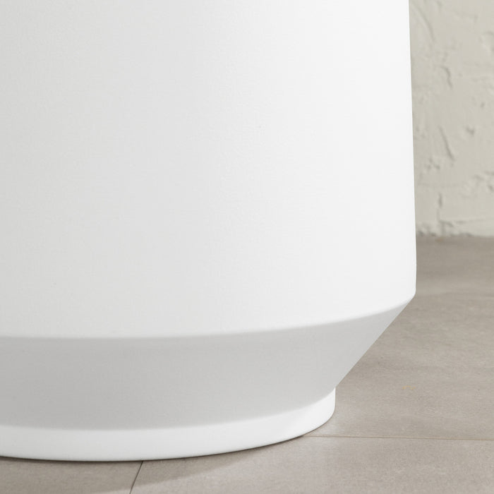 Ensemble 2 cache-pots Dalya - blanc