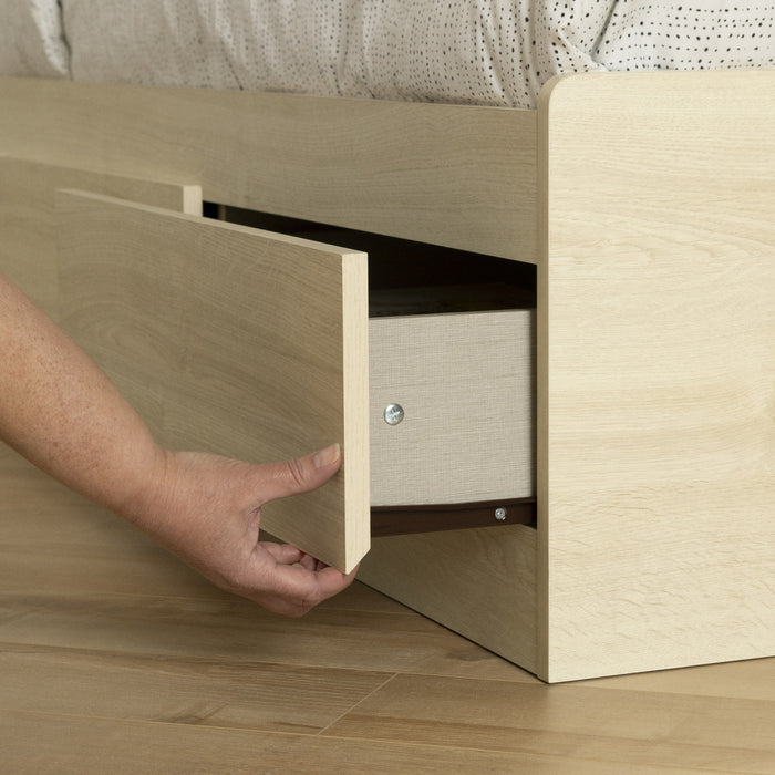 Noah Lit matelot 3 tiroirs Chêne blanchi, de Meubles South Shore