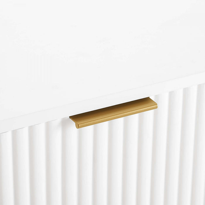 Ensemble moderne de commode 2 pieces Dumbo en blanc