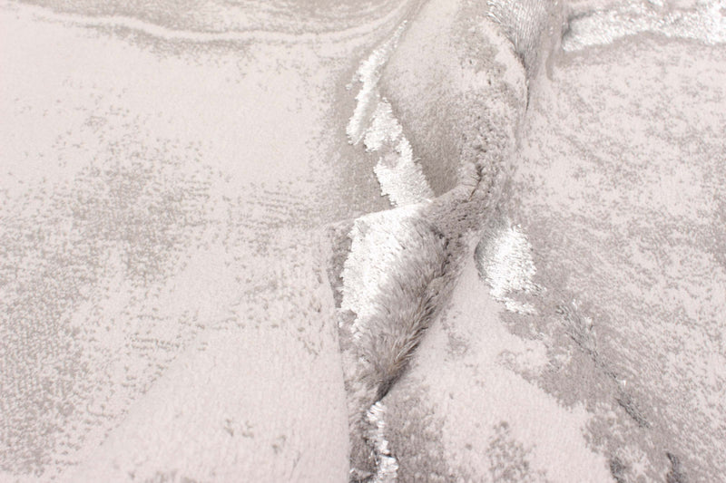 Tapis Contemporain/Moderne Dove 5'0\" x 8'0\" en Gris