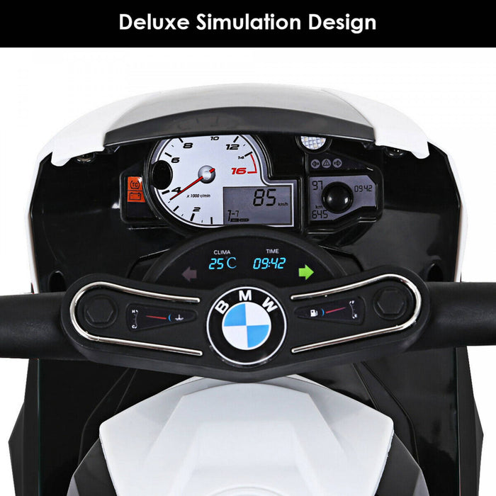 Les Enfants Montent Sur La Moto Bmw Sous Licence 6v Electrique 3 Roues Velo W / Musique Et Lumiere