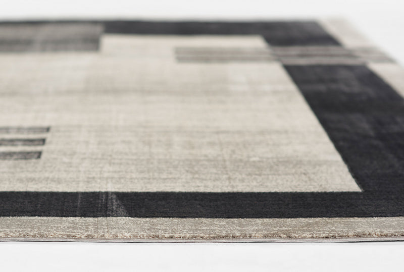 Tapis Contemporain Sorelle 8'11\" x 12'6\" en Gris