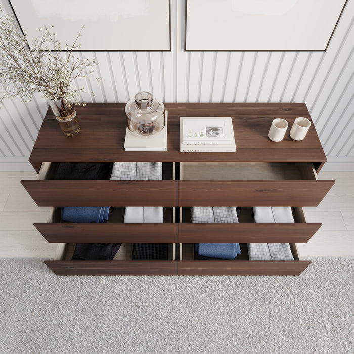 Commode James Nordika Nexera à 6 tiroirs - truffe