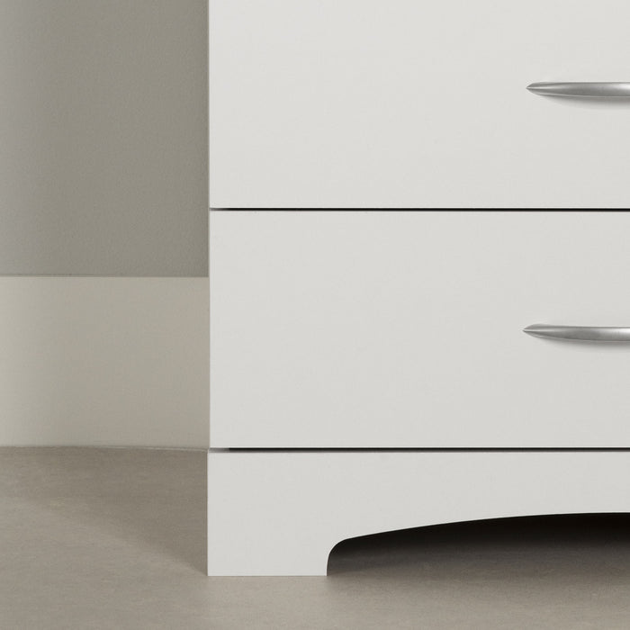 Step One Commode 6 Tiroirs - Blanc Solide