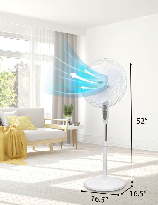Ventilateur sur pied Black+Decker de 18 po 