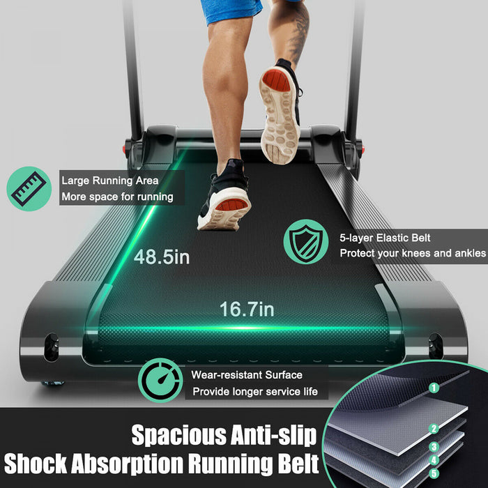 Tapis De Course Pliant 3cv Superfit – Avec Bluetooth