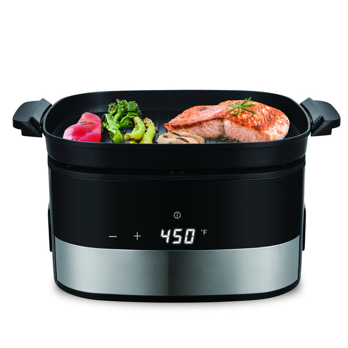 3-en-1 friteuse a air, gril et deshydrateur Salton