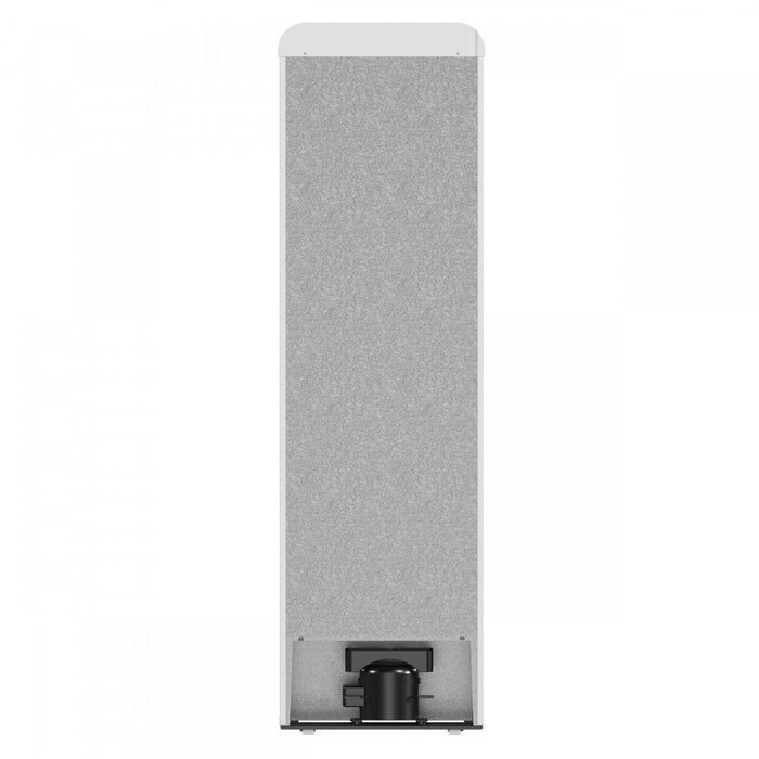 Refrigerateur Storico de 22 po de style retro avec congelateur inferieur, blanc, 9 pi³ – FFFFD1745-22WHT